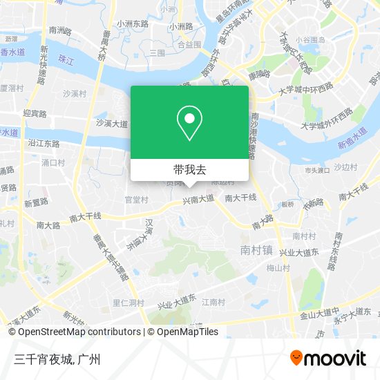 三千宵夜城地图