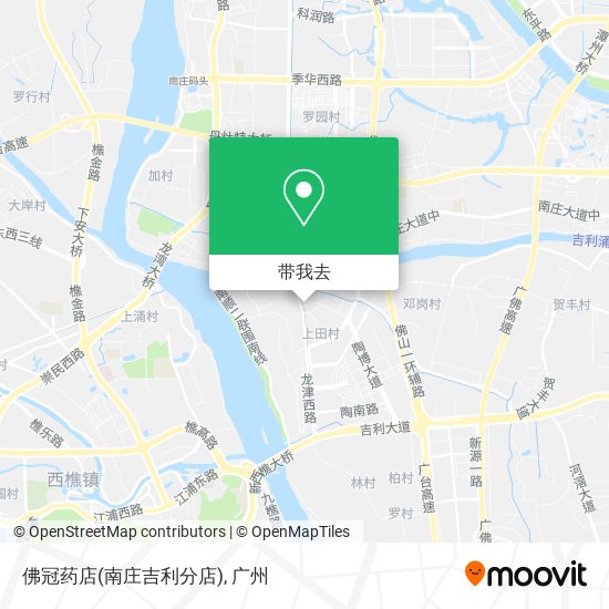 佛冠药店(南庄吉利分店)地图