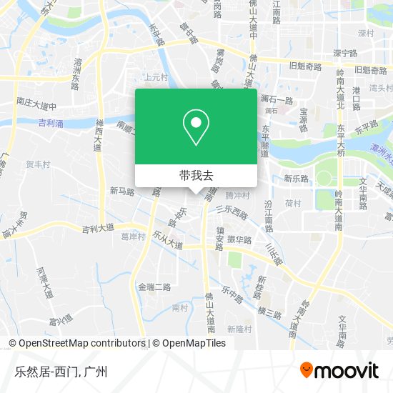 乐然居-西门地图