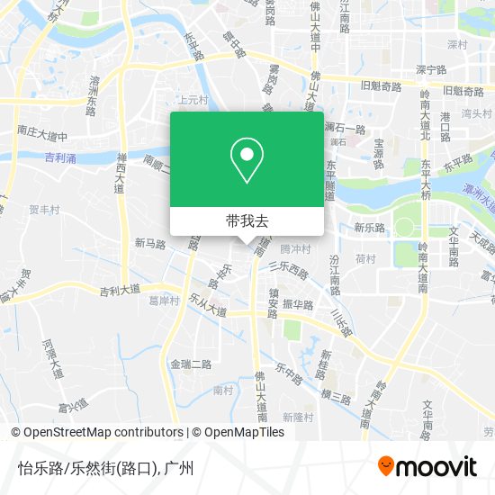 怡乐路/乐然街(路口)地图