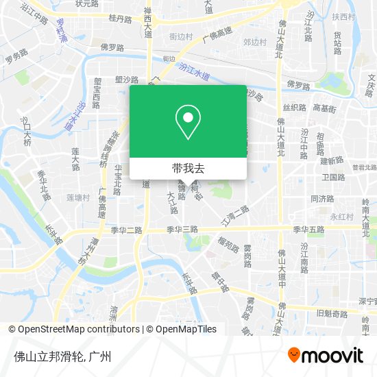 佛山立邦滑轮地图