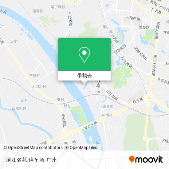 滨江名苑-停车场地图