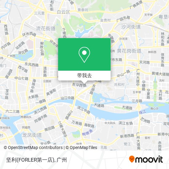 坚利(FORLER第一店)地图