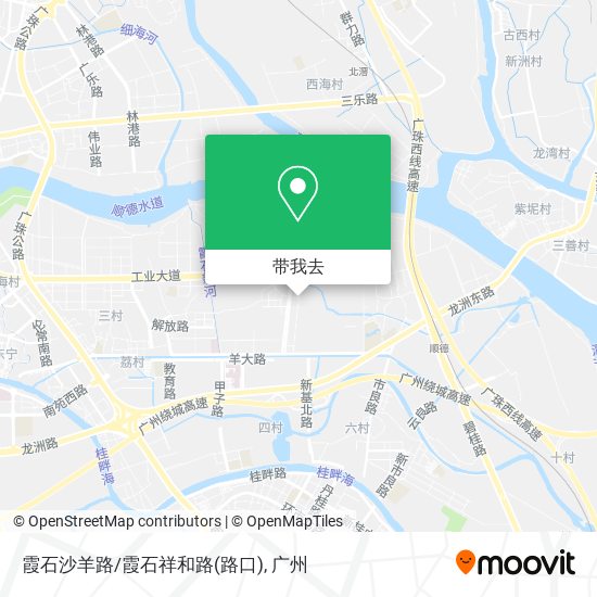 霞石沙羊路/霞石祥和路(路口)地图