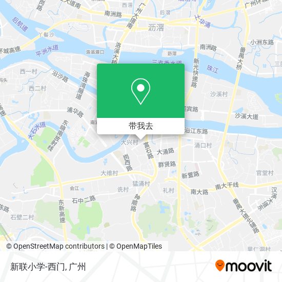 新联小学-西门地图