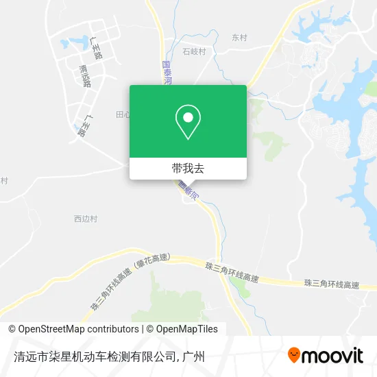 清远市柒星机动车检测有限公司地图
