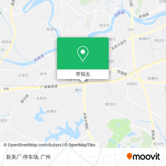 新美厂-停车场地图