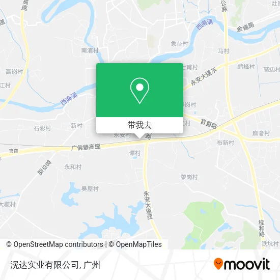 滉达实业有限公司地图