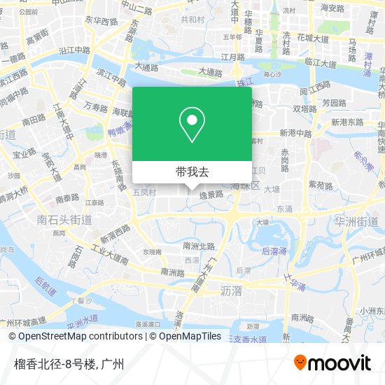 榴香北径-8号楼地图