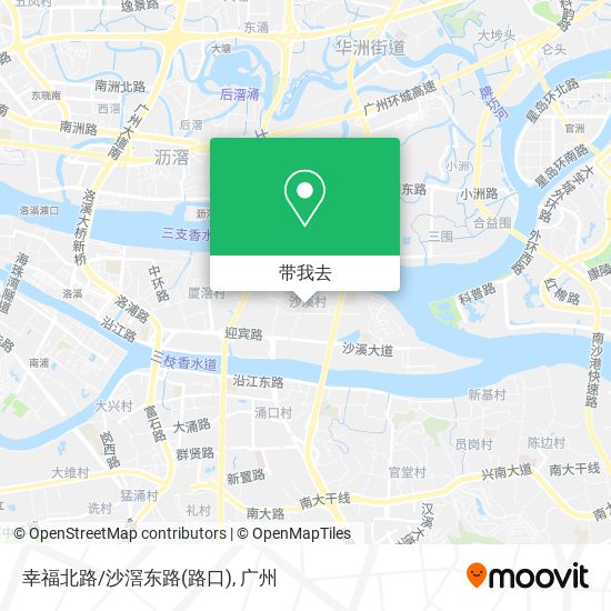幸福北路/沙滘东路(路口)地图