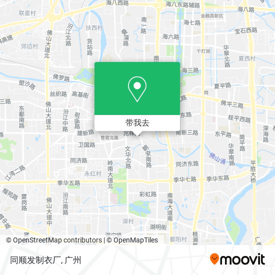 同顺发制衣厂地图