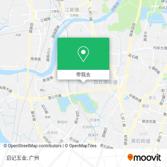 启记五金地图
