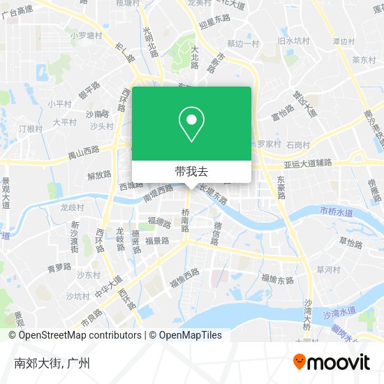 南郊大街地图