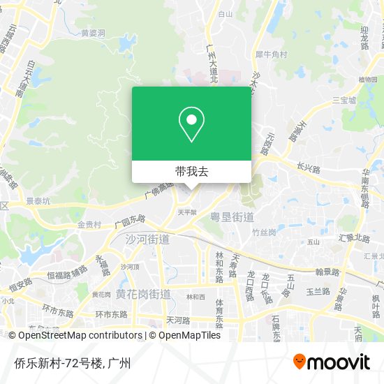 侨乐新村-72号楼地图