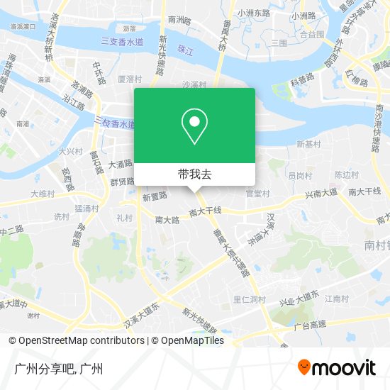 广州分享吧地图