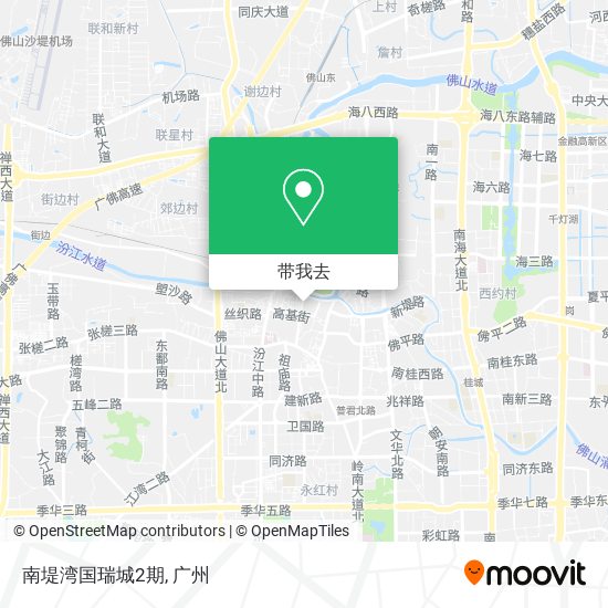 南堤湾国瑞城2期地图