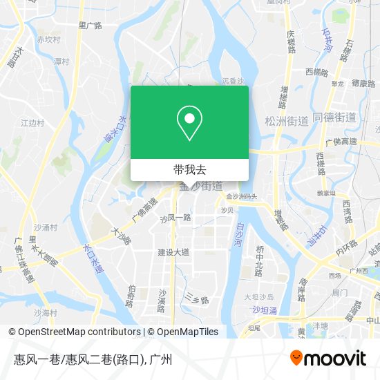 惠风一巷/惠风二巷(路口)地图