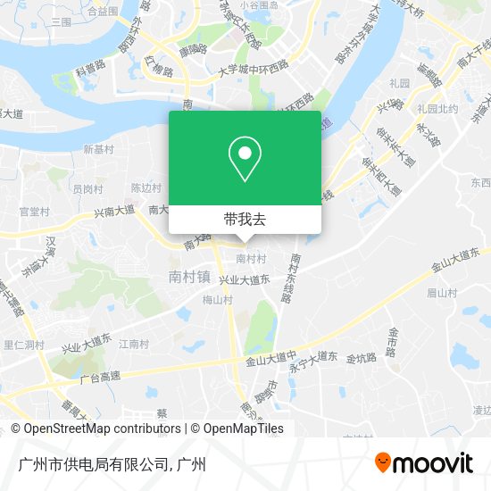 广州市供电局有限公司地图