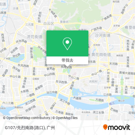 G107/先烈南路(路口)地图