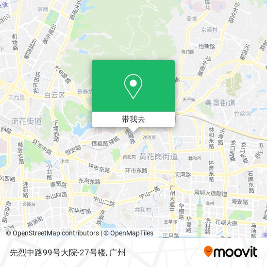 先烈中路99号大院-27号楼地图