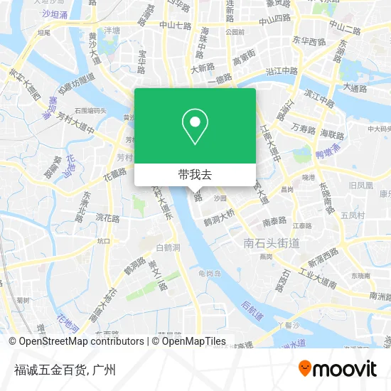 福诚五金百货地图