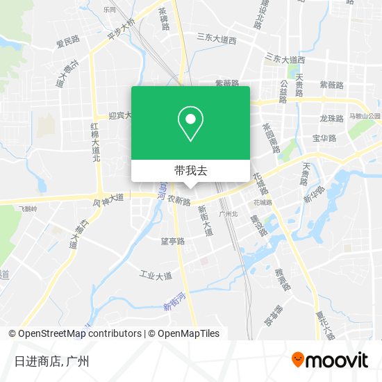 日进商店地图