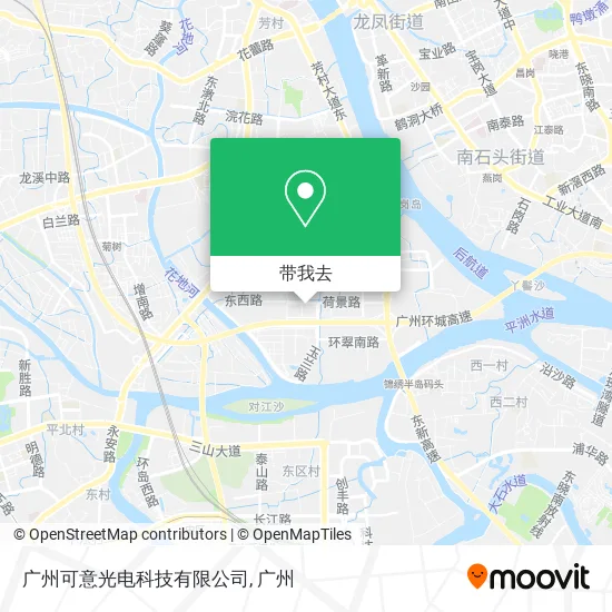 广州可意光电科技有限公司地图