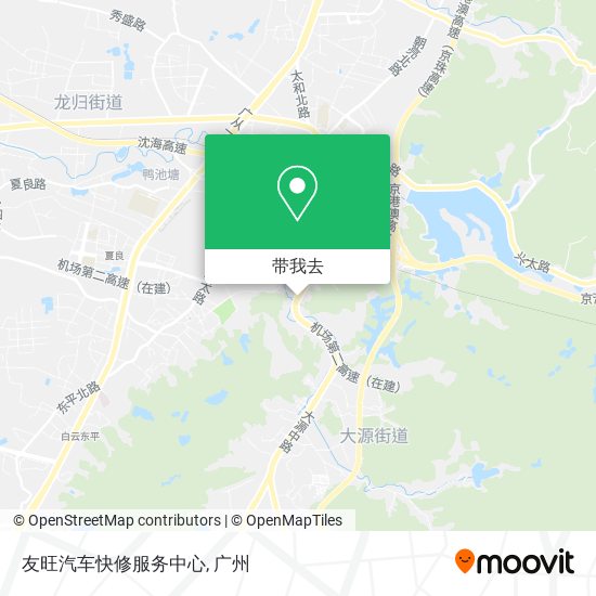友旺汽车快修服务中心地图