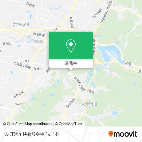 友旺汽车快修服务中心地图