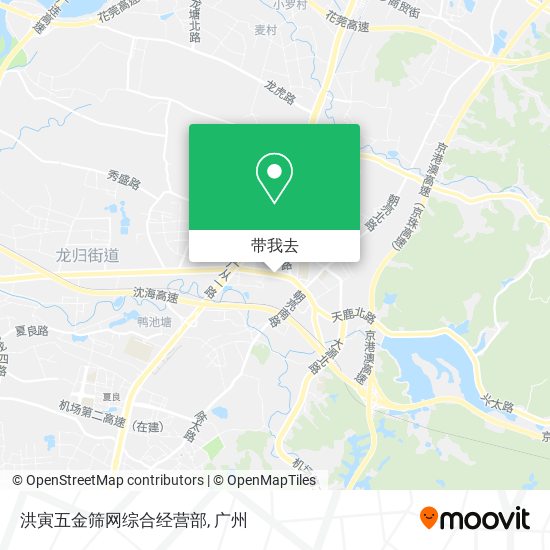 洪寅五金筛网综合经营部地图
