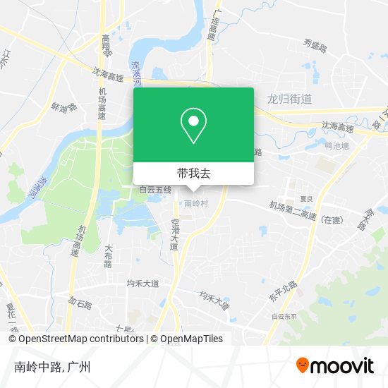 南岭中路地图