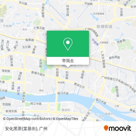 安化黑茶(棠基街)地图