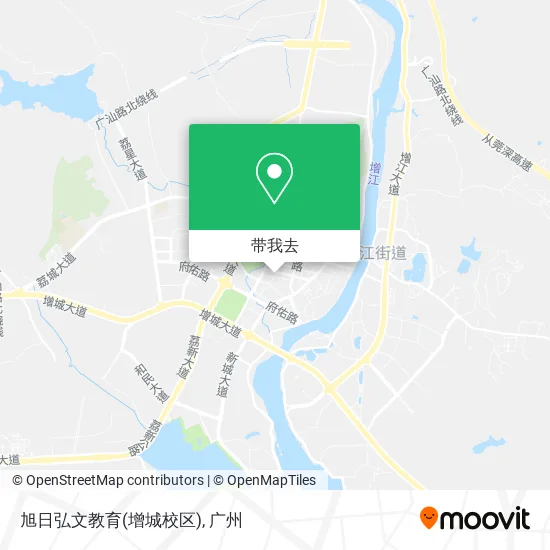 旭日弘文教育(增城校区)地图