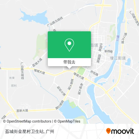 荔城街金星村卫生站地图