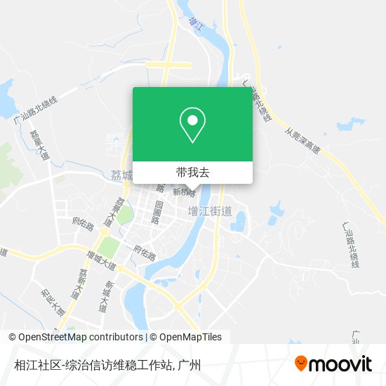 相江社区-综治信访维稳工作站地图