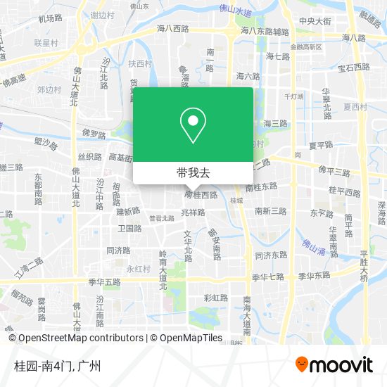 桂园-南4门地图