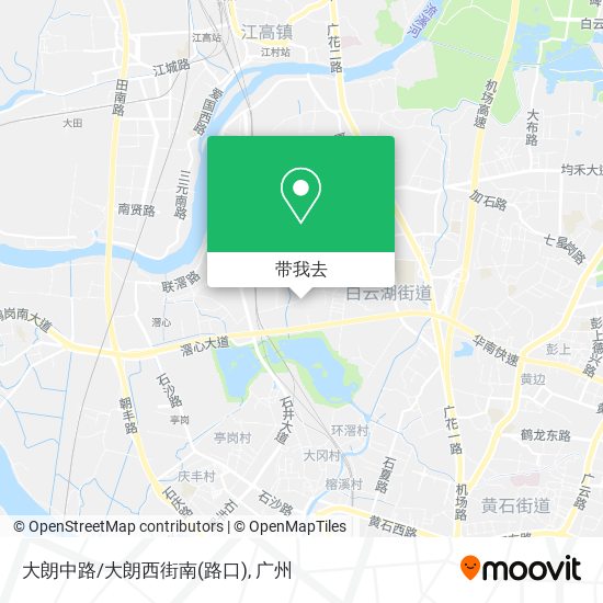 大朗中路/大朗西街南(路口)地图