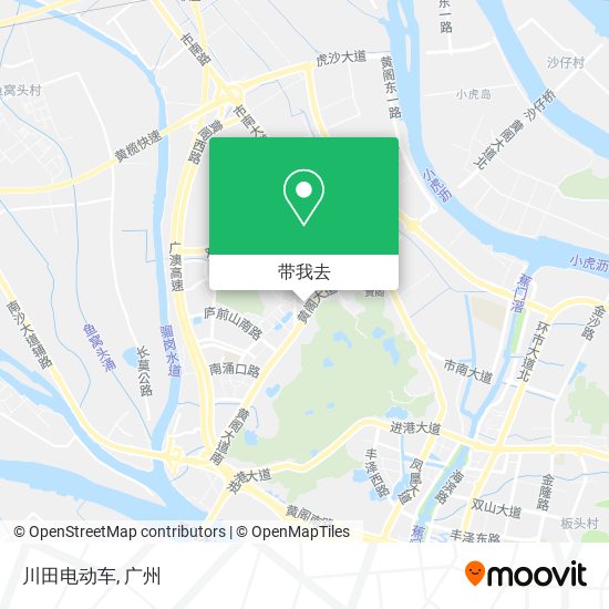 川田电动车地图