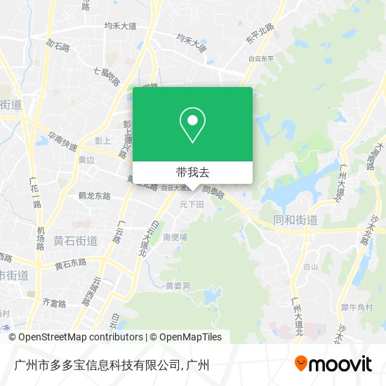 广州市多多宝信息科技有限公司地图