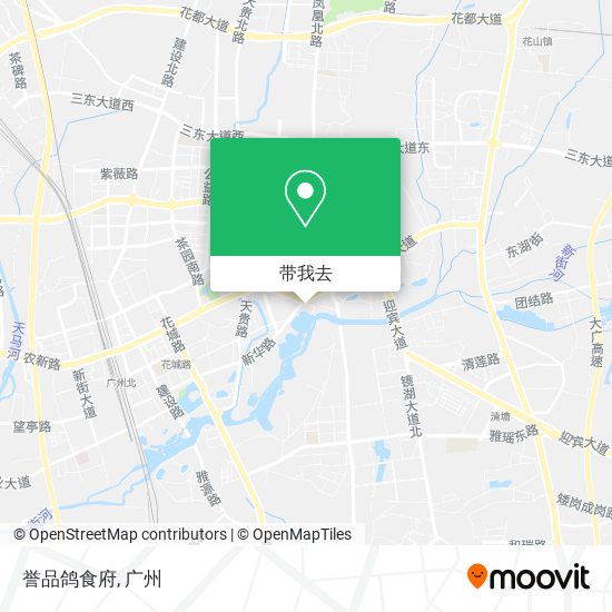 誉品鸽食府地图