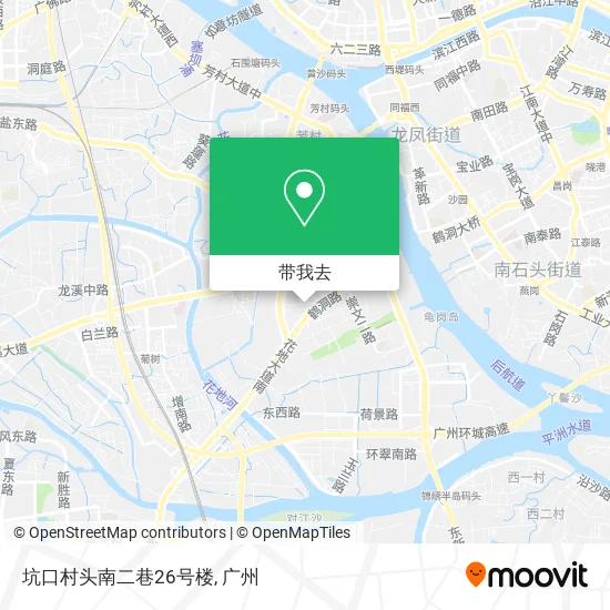坑口村头南二巷26号楼地图