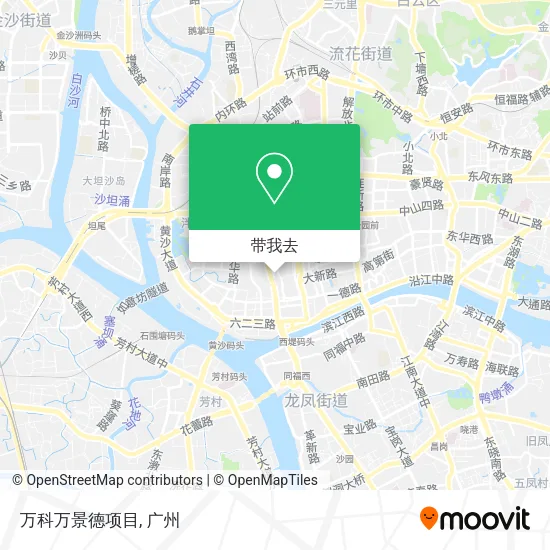 万科万景德项目地图
