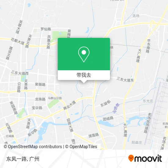 东凤一路地图