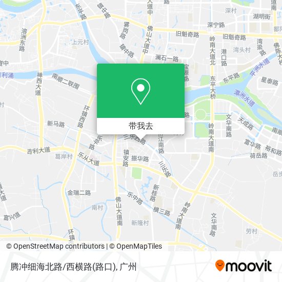 腾冲细海北路/西横路(路口)地图
