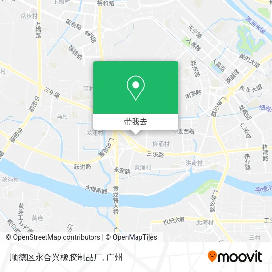 顺德区永合兴橡胶制品厂地图
