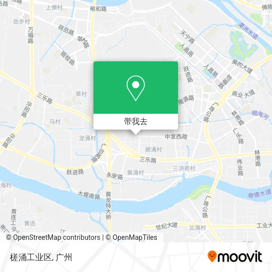 槎涌工业区地图