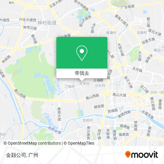 金颢公司地图