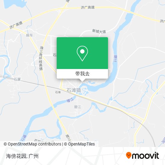 海傍花园地图