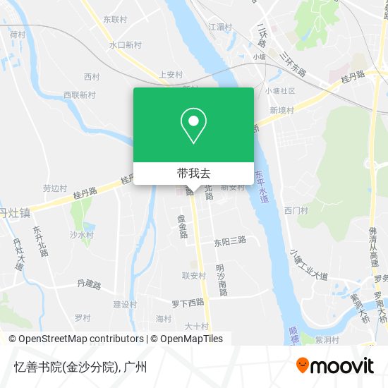 忆善书院(金沙分院)地图
