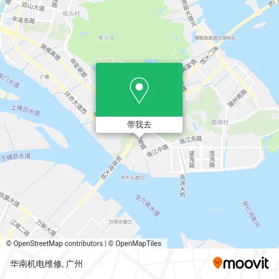 华南机电维修地图